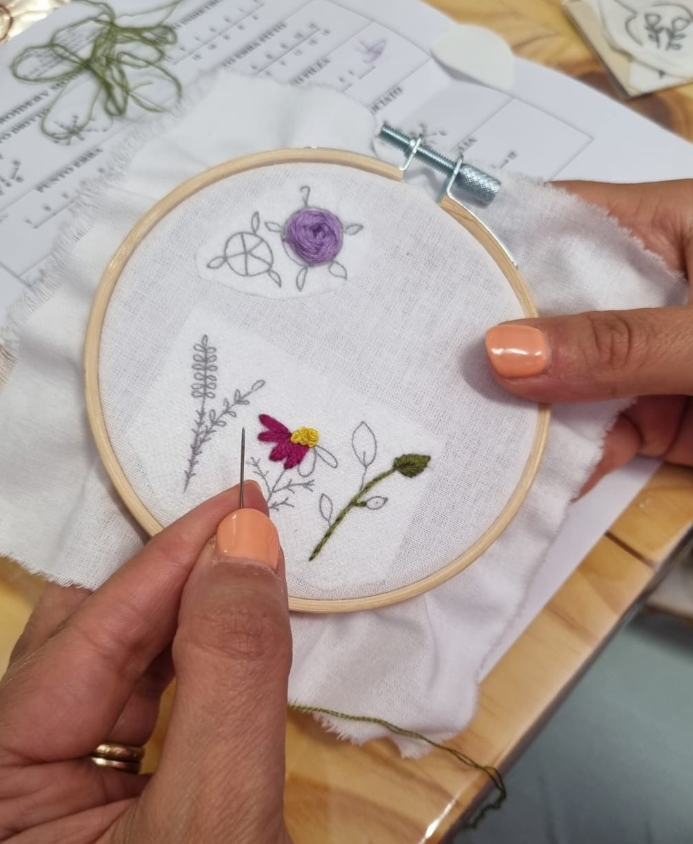 Corso base embroidery moderno