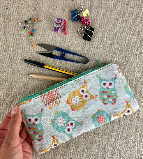 Astuccio con cerniera - corso intermedio