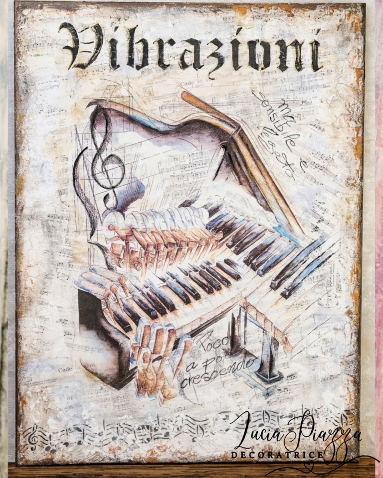 Tele Materiche con Strumenti Musicali (Pianoforte o Violoncello).