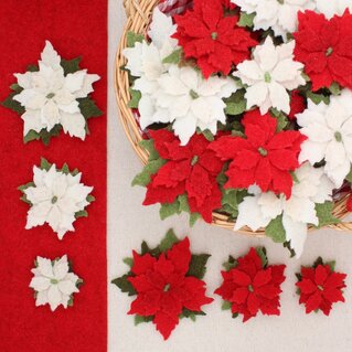 Stelle di Natale in feltro