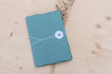 album in carta riciclata