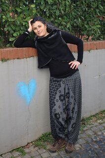 Pantalone Harem e  gilet Moon