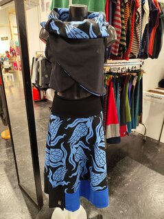 Gonna lunga e gilet Moon