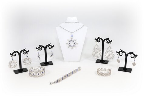 Le creazioni di Anna - Orecchini e parure