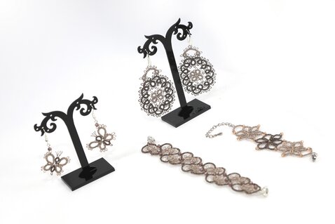 Le creazioni di Anna - Orecchini e parure